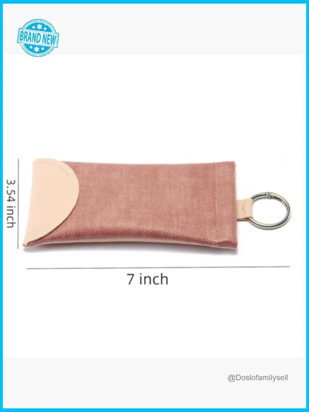Portable Soft Leather Sunglass Case Slim Unisex Eyewear Protective Belt Clip